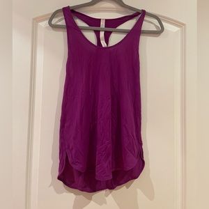 lululemon size 4 tank top